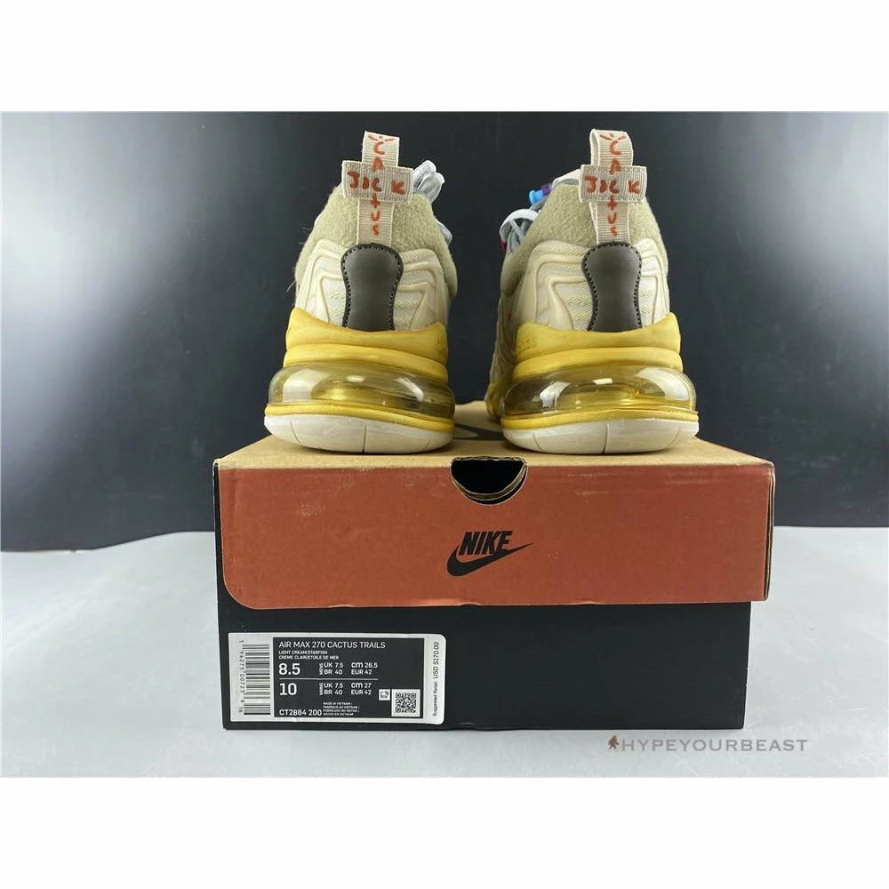 Nike Air Max 270 React ENG Travis Scott Cactus Trails