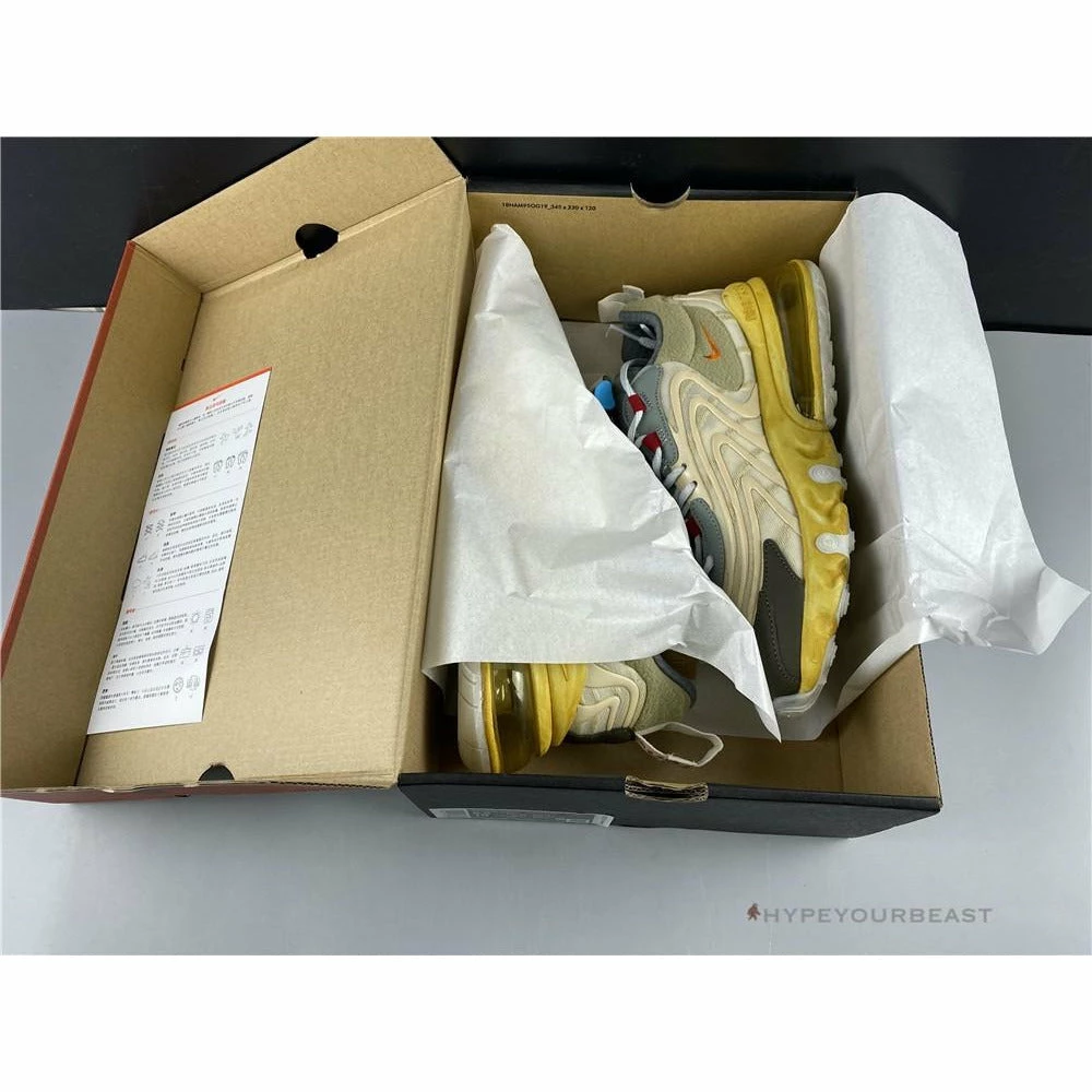 Nike Air Max 270 React ENG Travis Scott Cactus Trails