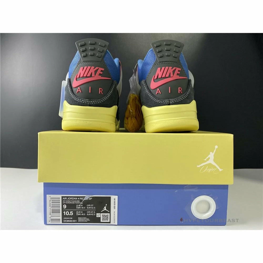 Union X Air Jordan 4 ‘Off Noir’
