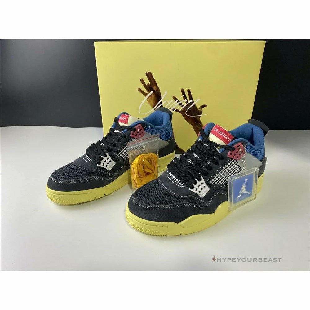 Union X Air Jordan 4 ‘Off Noir’