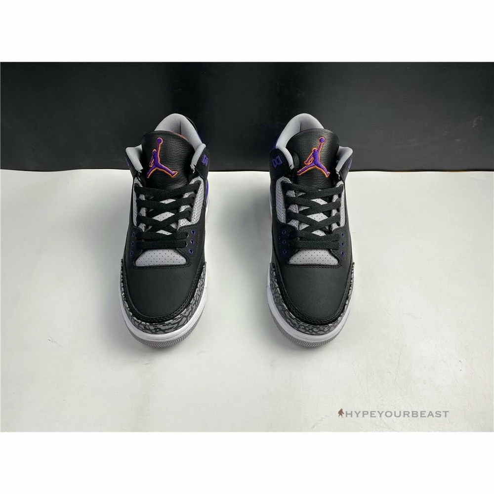 Air Jordan 3 ‘Court Purple Black Cement’