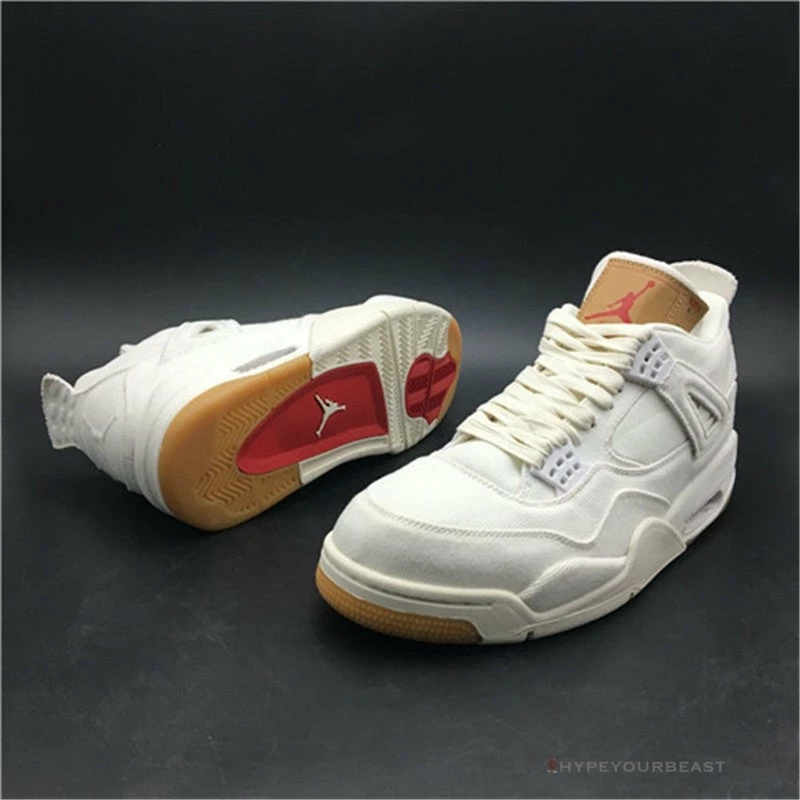 Jordan 4 X Levi’s White
