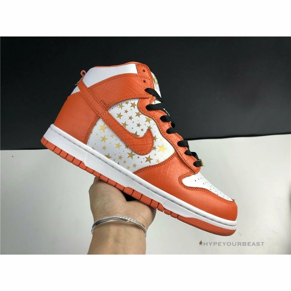 nike sb dunk high S*p*e orange blaze
