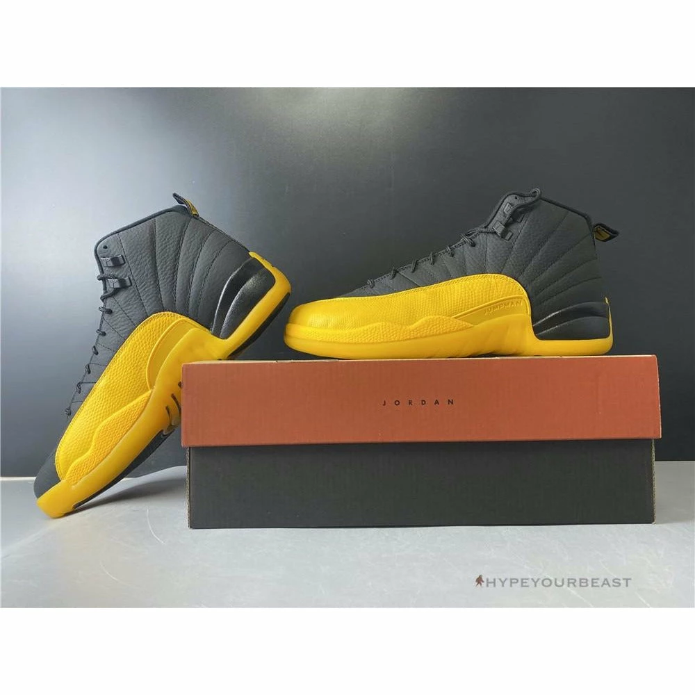 Air Jordan 12 Retro Black ‘University Gold’