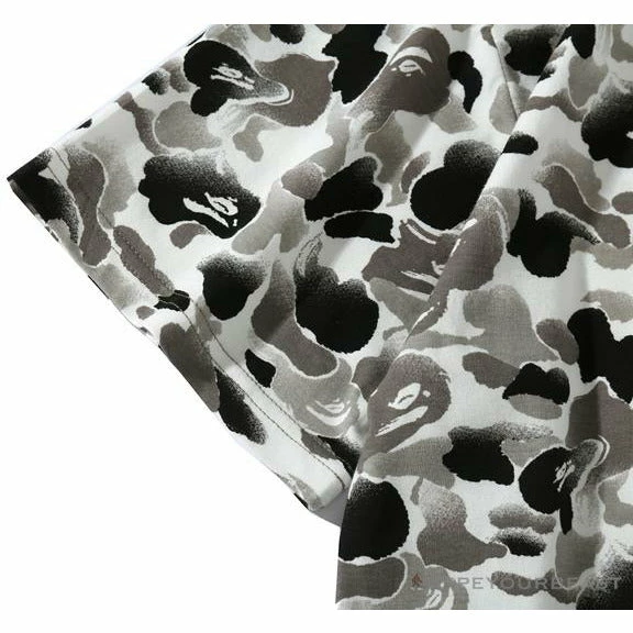 BAPE Chinese Style Ink 10th Anniversary Camouflage Tee Shirt ‘Green & White’ Clothes