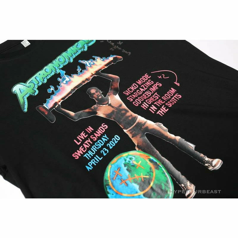 OFF-WHITE Travis Scott Fortnite Tee Shirt ‘BLACK’