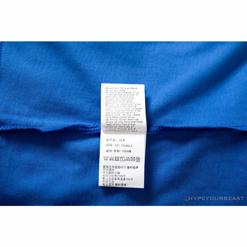 BAPE Baby Milo Sesame Street Carp Streamer Tee Shirt ‘BLUE’