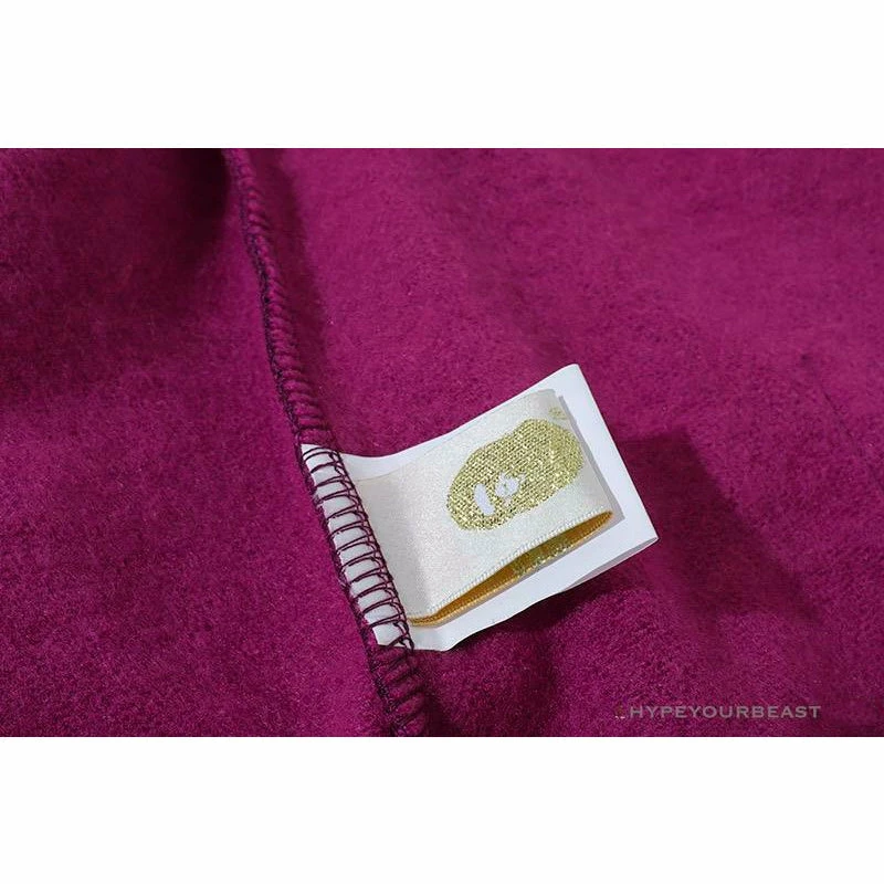 BAPE X Bathing Ape Head Camouflage Hoodie ‘PURPLE’