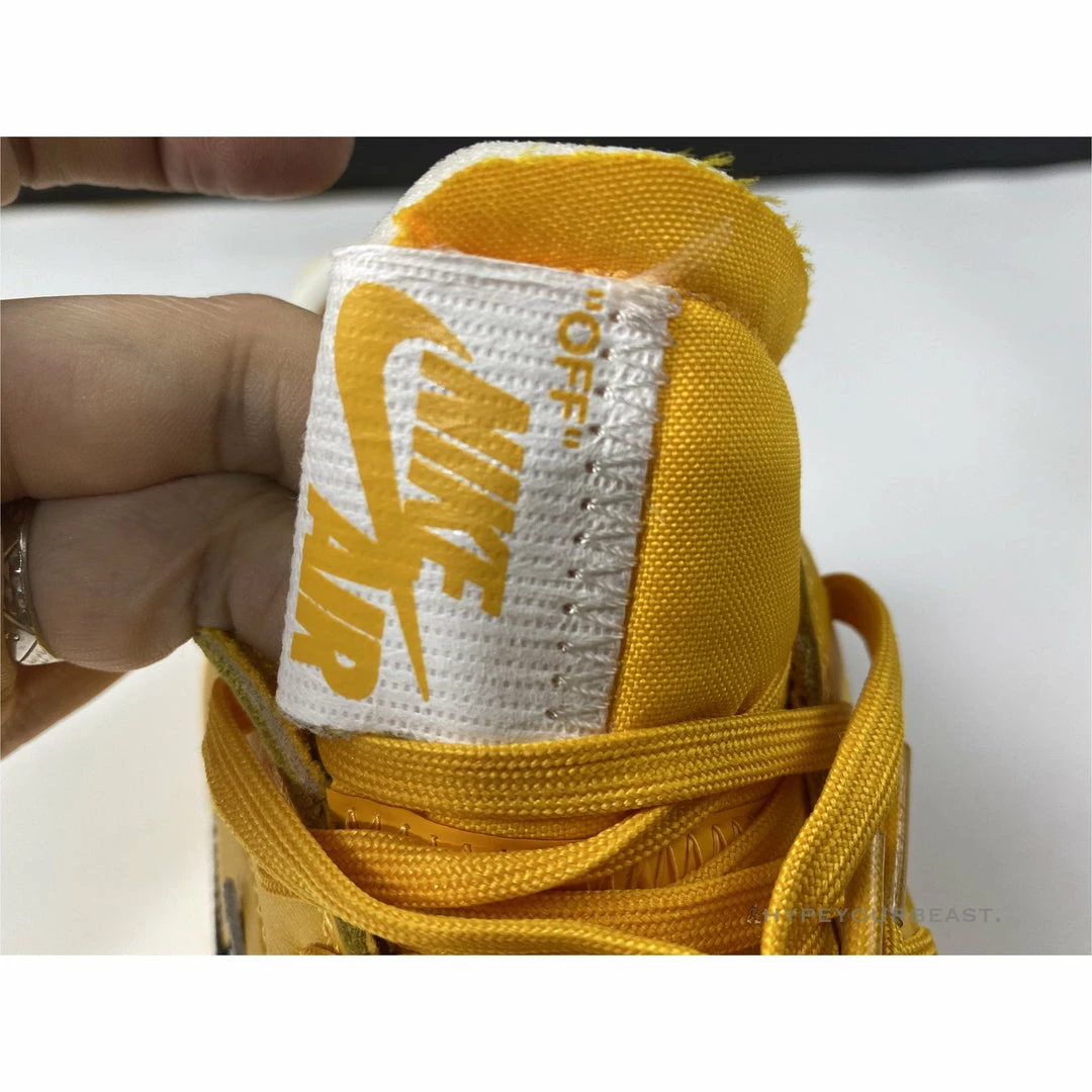 HypeYourBeast Off White X Air Force 1 Low ‘Yellow’