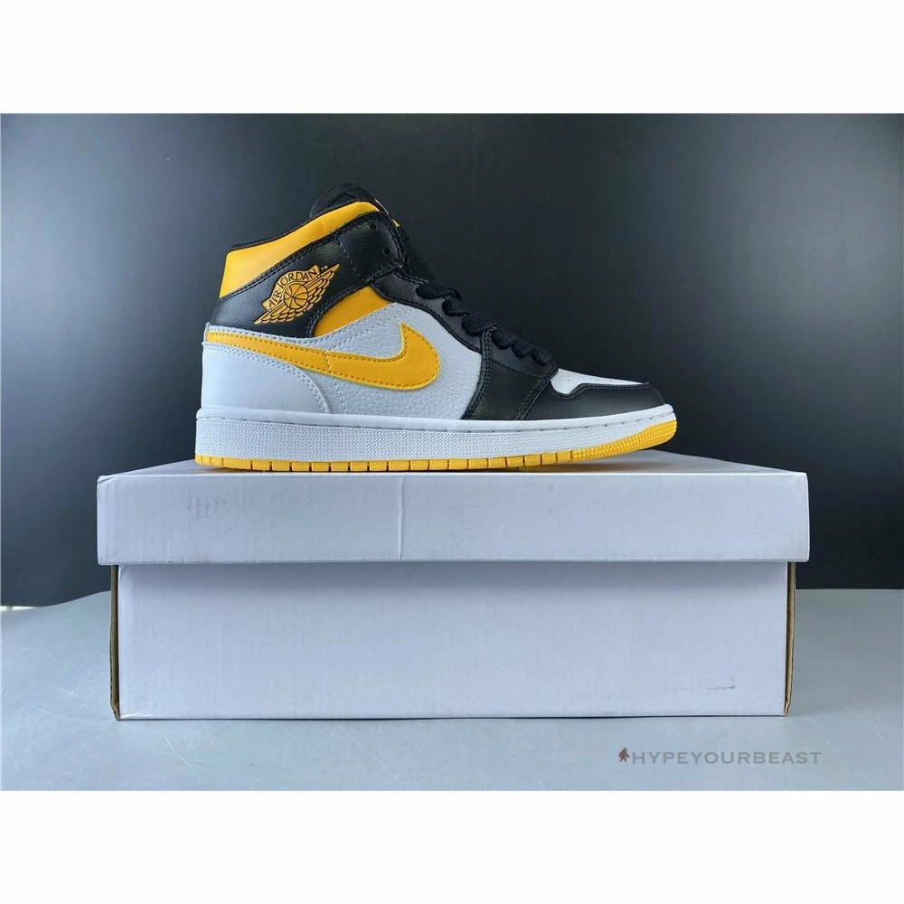 Air Jordan 1 Mid ‘Red Yellow Swoosh’