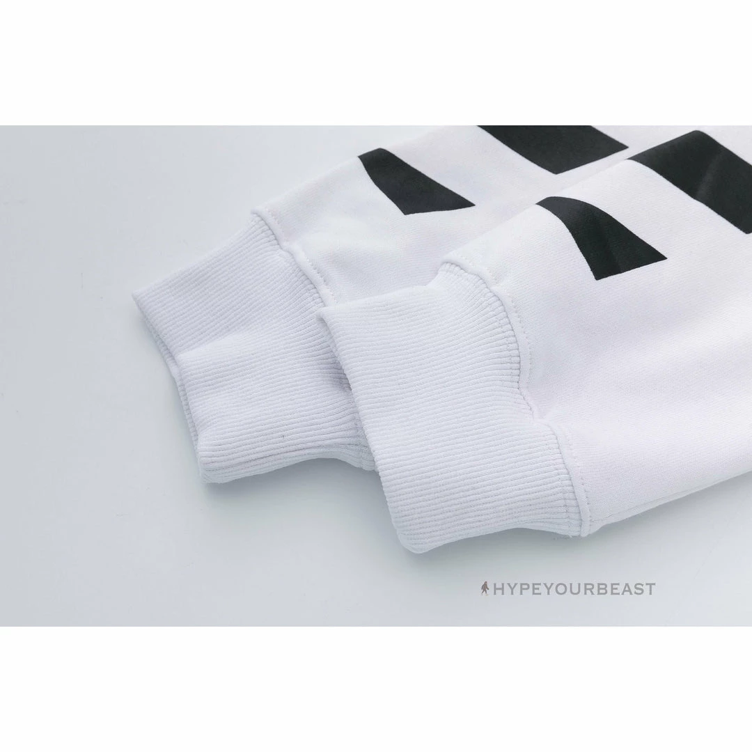 HypeYourBeast Off White Hoodie Looney – White