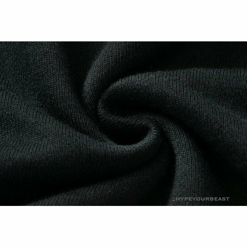 BAPE Classic Ape Head Embroidered Standard Cotton Terry Hoodie ‘BLACK’ Clothes