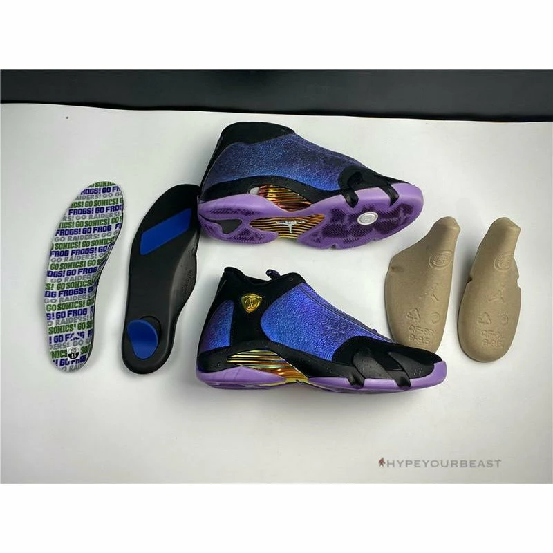 HypeYourBeast Air Jordan 14 ‘Doernbecher’ Purple