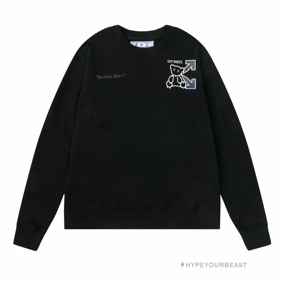 HypeYourBeast Off White Shirt Bear – Black Shirts
