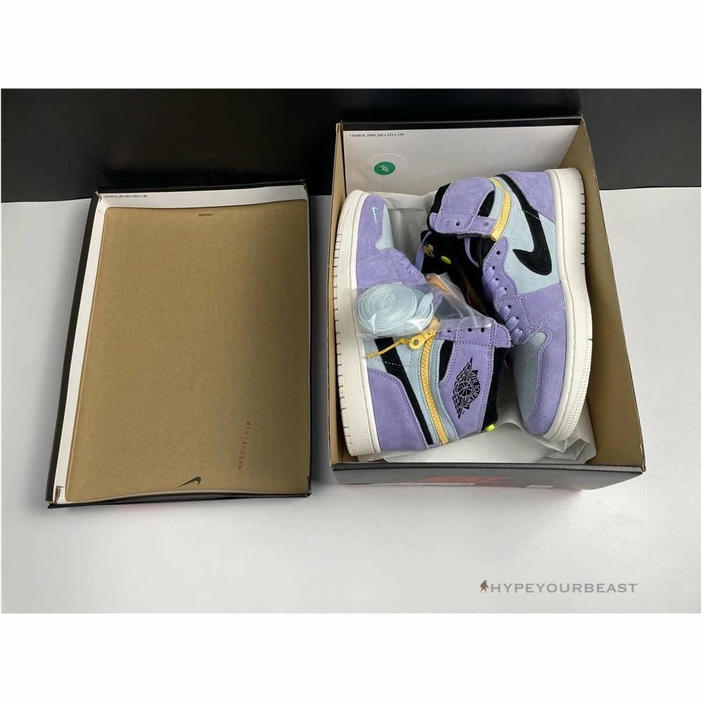 HypeYourBeast Air Jordan 1 High Switch ‘Purple Pulse’