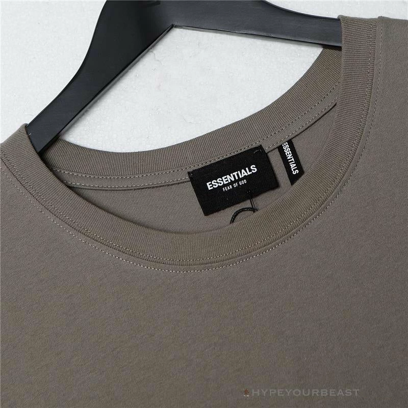 HypeYourBeast FOG Essentials Tee Shirt ‘Los Angeles’ TAUPE T-Shirts