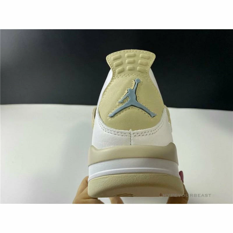 HypeYourBeast Air Jordan 4 White Gold