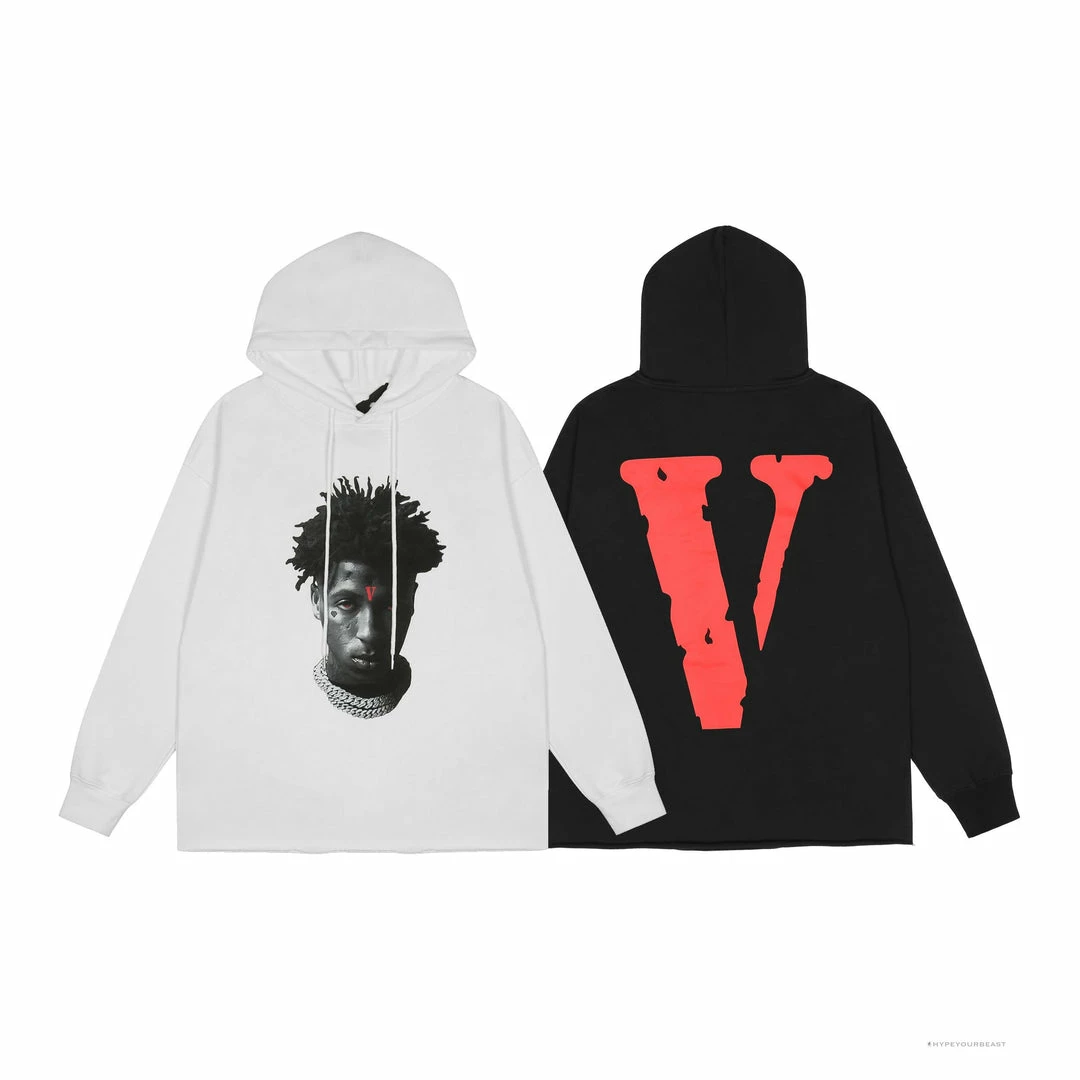 hypeyourbeast vlone hoodie black F**e