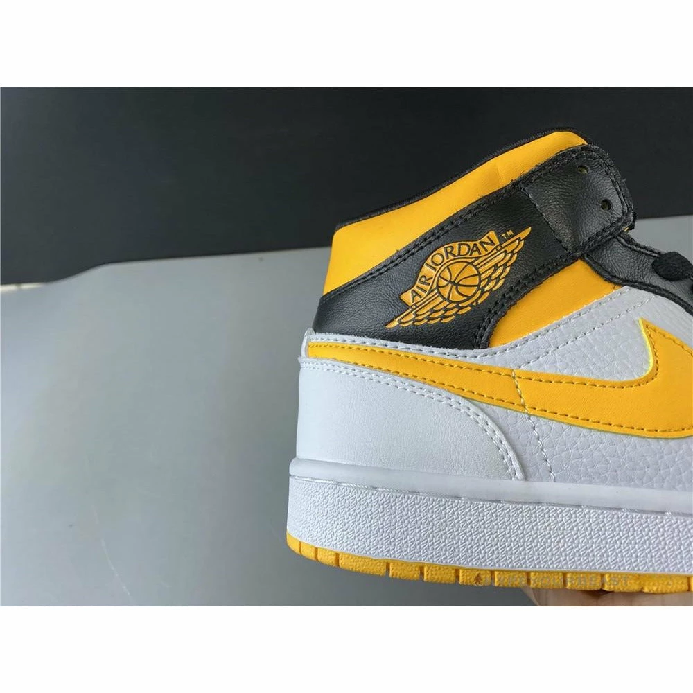 Air Jordan 1 Mid ‘Red Yellow Swoosh’