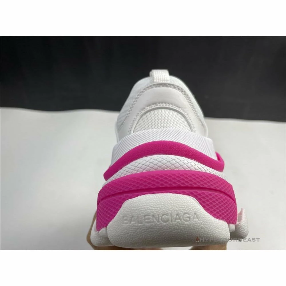 hypeyourbeast Ba*len*cia*ga triple s bcg triple s white pink