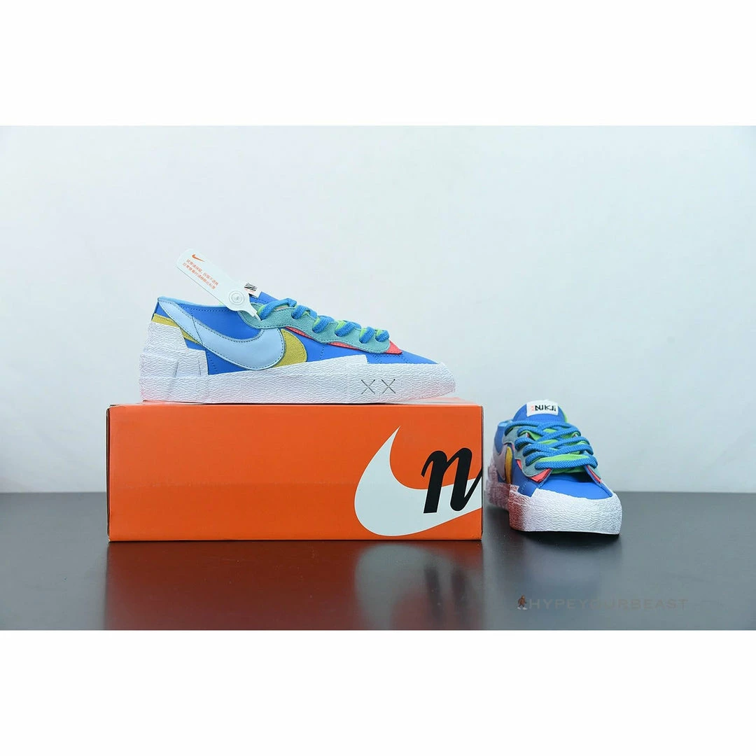 HypeYourBeast Nike Blazer Low Sacai KAWS Blue