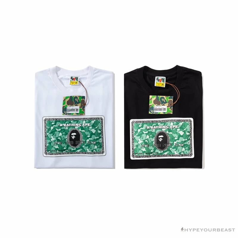 BAPE Spoof Dollar Bill Tee Shirt ‘WHITE’