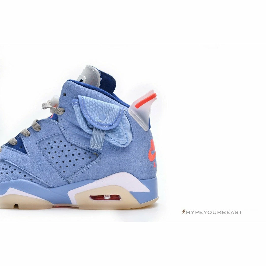 HypeYourBeast Travis Scott X Air Jordan 6 ‘British Khaki Blue’