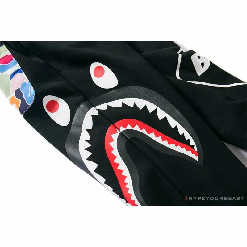 Clothes BAPE X FCRB Joint Color Pocket Shark Pants