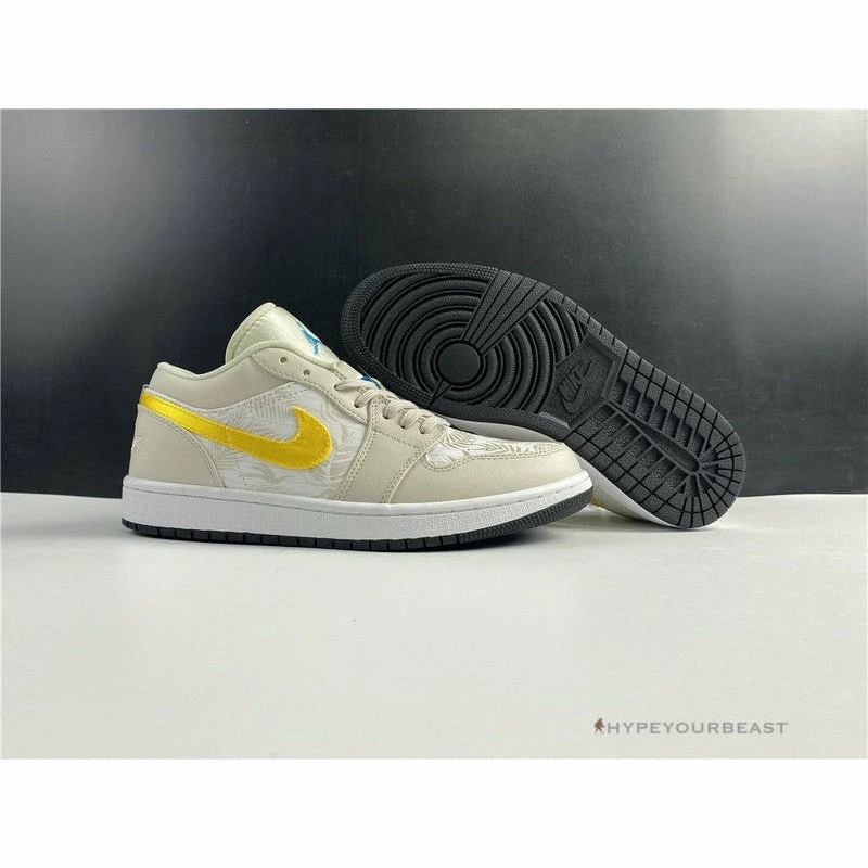 Air Jordan 1 Low ‘Palm Tree Beige Yellow’