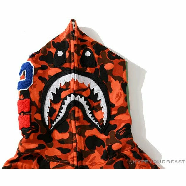 BAPE X XO Co-Branded Camouflage Hoodie ‘RED’