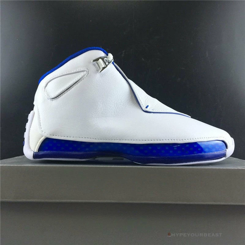 HypeYourBeast Air Jordan 18 Retro ‘White Sport Royal’