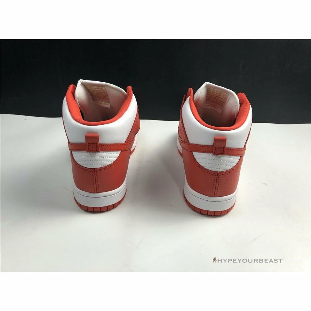 nike dunk high x S*p*e red