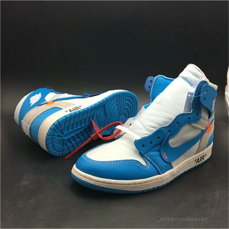 The Ten: Off White X Air Jordan 1 High “UNC”