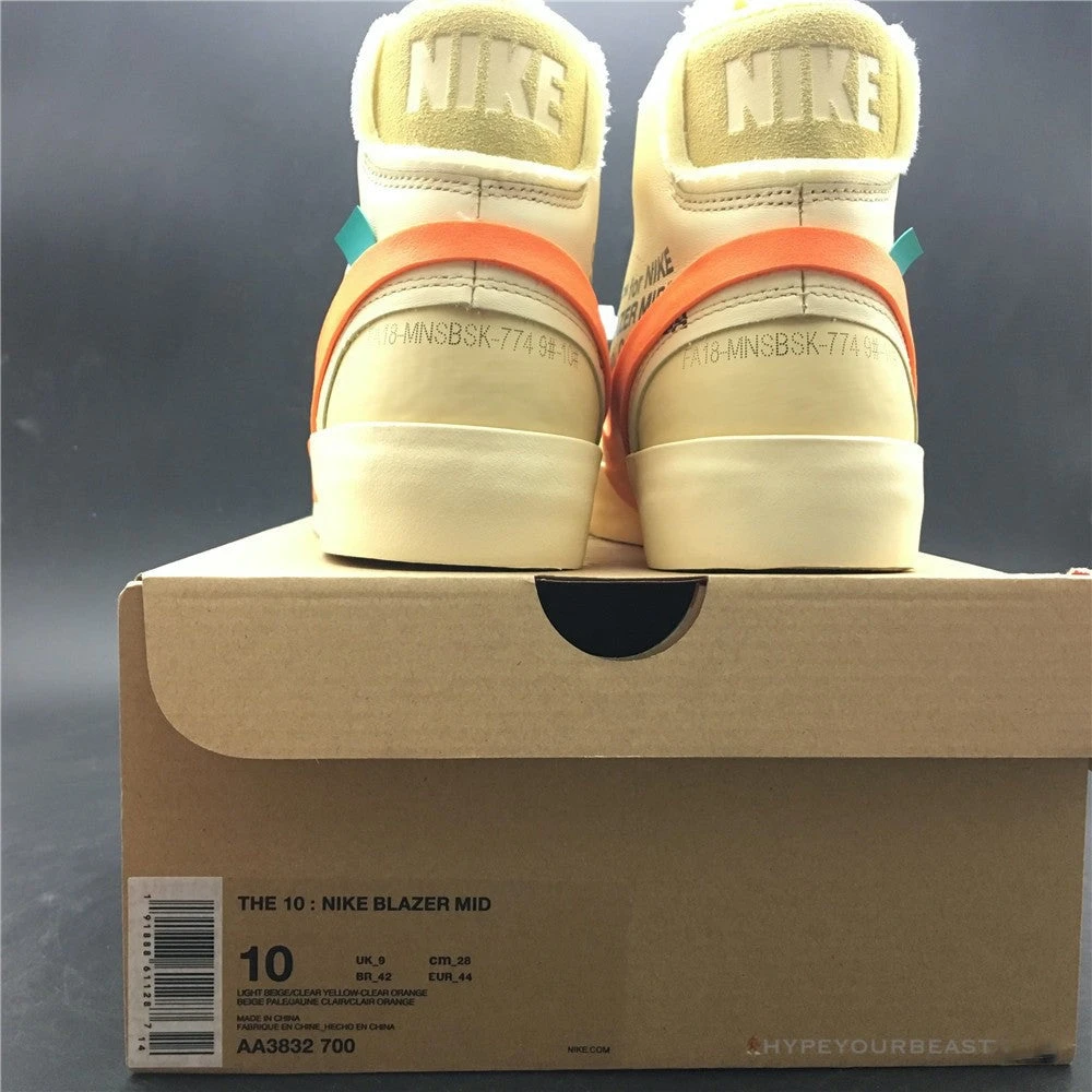 Off White X Nike Mid Blazer “All Hallows Eve”