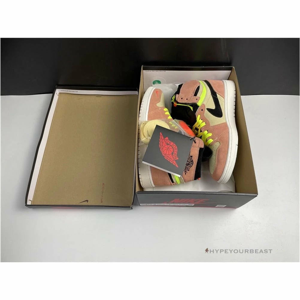 HypeYourBeast Air Jordan 1 High Switch ‘Pink Volt’
