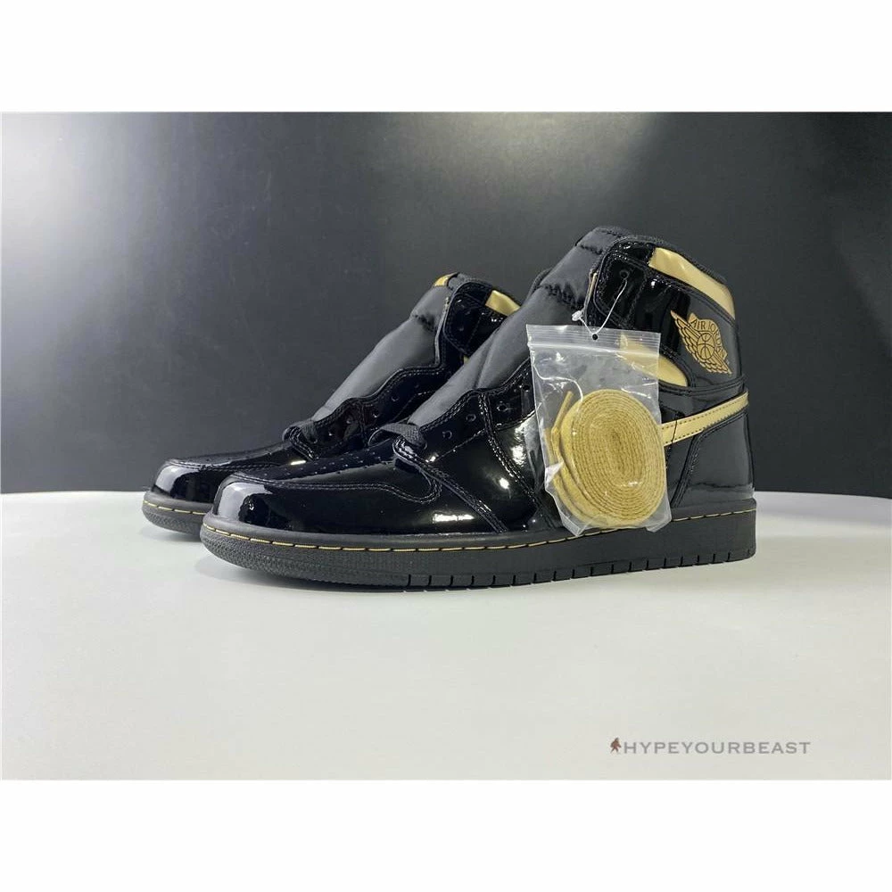 Air Jordan 1 High ‘Black Metallic Gold’
