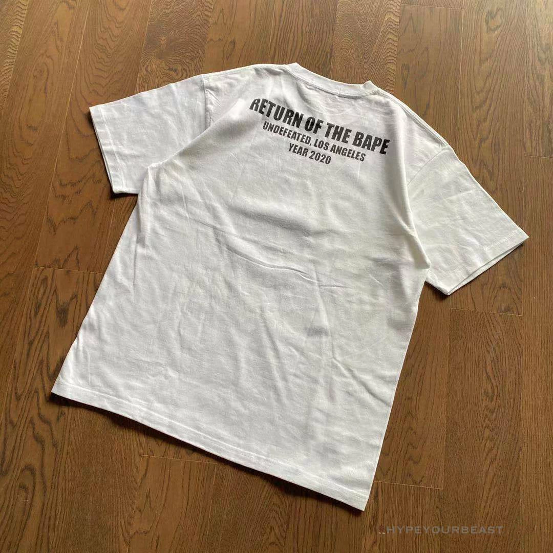 UNDFTD X Bape Tee Shirt White Clothes