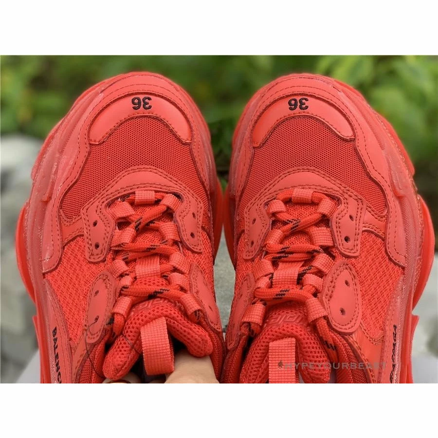 bcg triple s red Ba*len*cia*ga