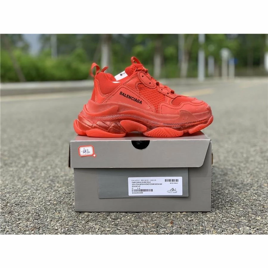 bcg triple s red Ba*len*cia*ga