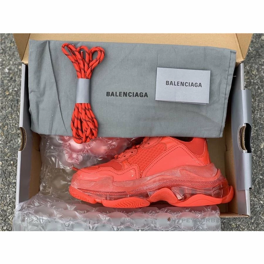 bcg triple s red Ba*len*cia*ga