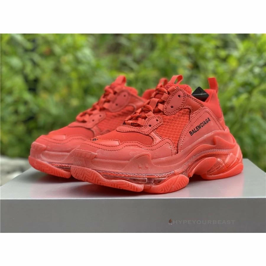 bcg triple s red Ba*len*cia*ga