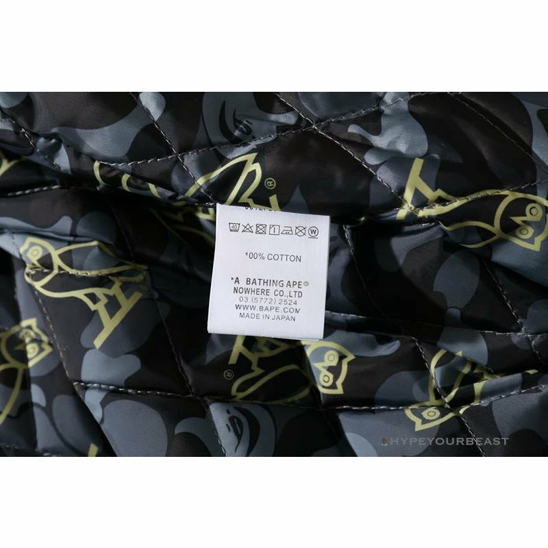BAPE OVO Patchwork Baseball Owl Jacket Clothes