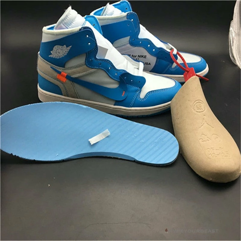 The Ten: Off White X Air Jordan 1 High “UNC”