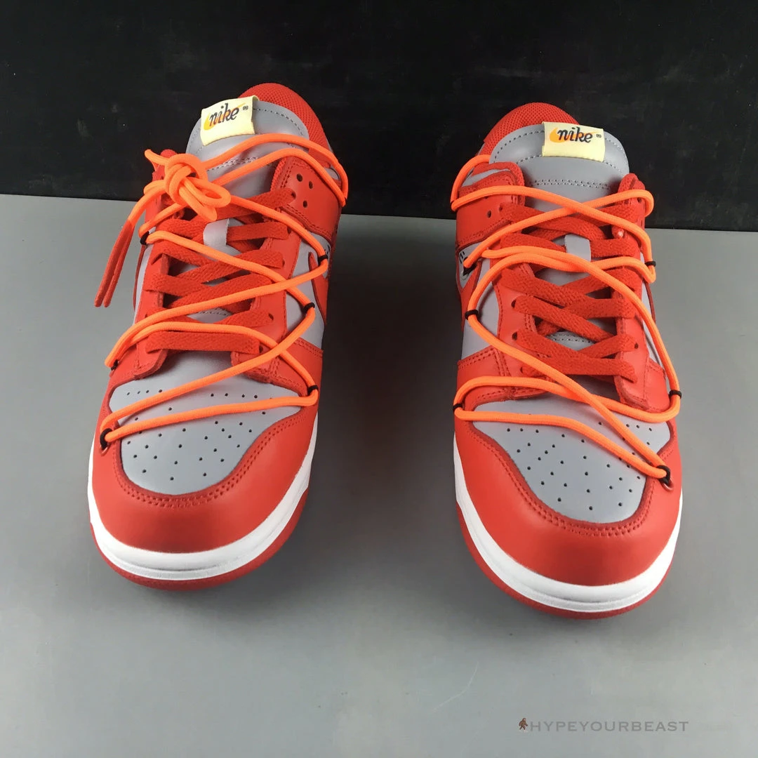 Nike Off-White X Dunk Low ‘University Red’