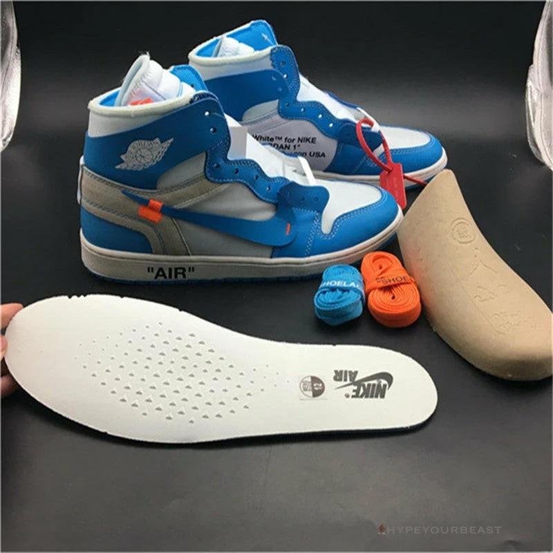 The Ten: Off White X Air Jordan 1 High “UNC”