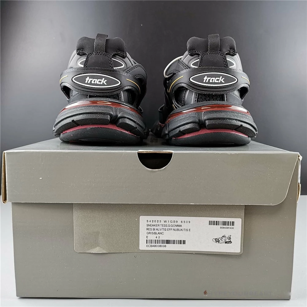 bcg track sneakers black bordeaux Ba*len*cia*ga