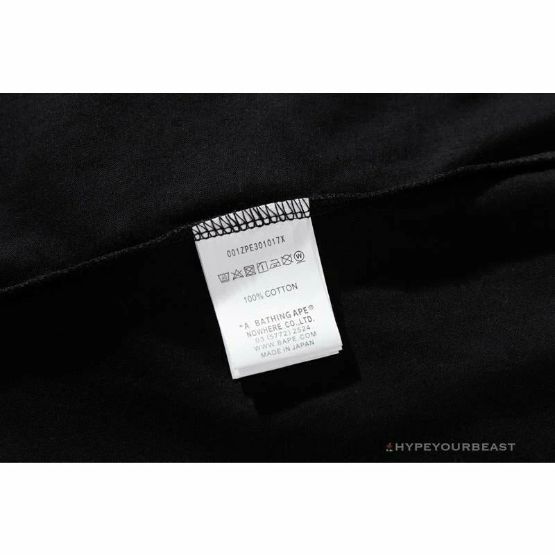 BAPE Street Graffiti Tee Shirt ‘BLACK’