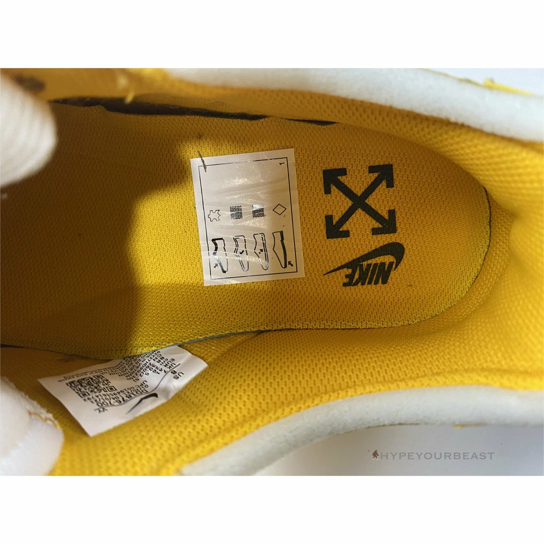 HypeYourBeast Off White X Air Force 1 Low ‘Yellow’