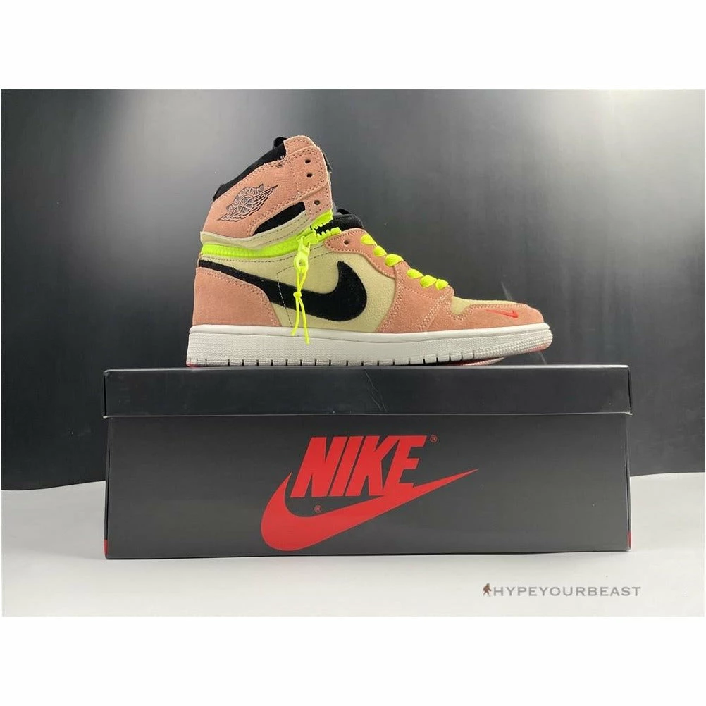 HypeYourBeast Air Jordan 1 High Switch ‘Pink Volt’