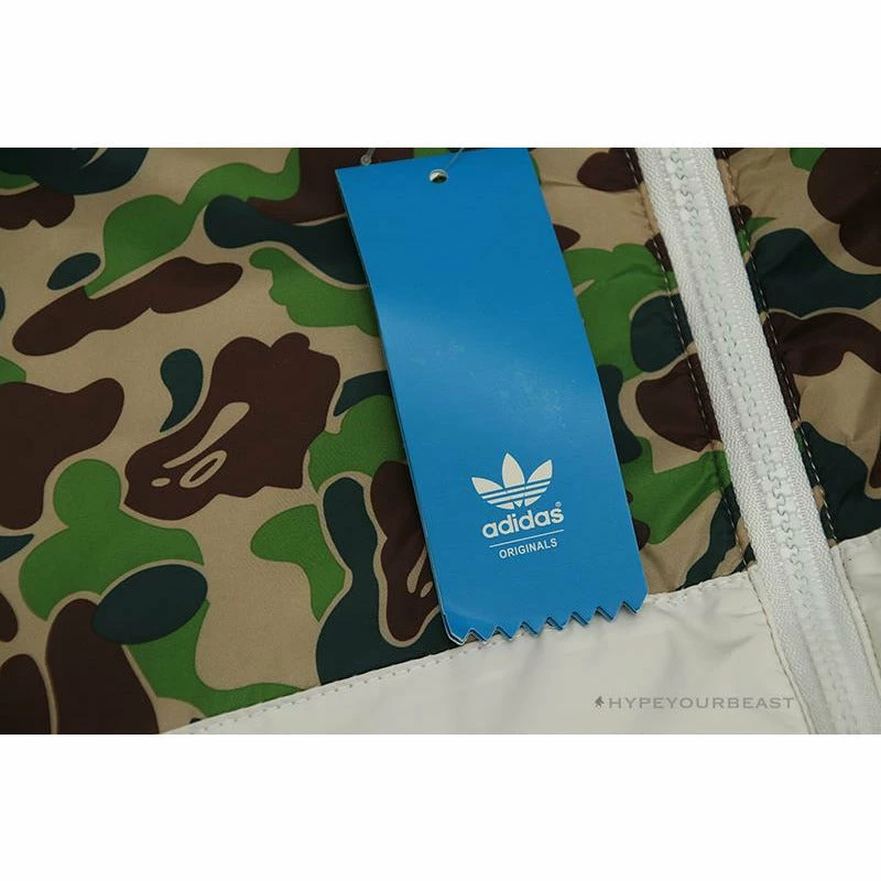 hypeyourbeast Ad*s x bape camo jacket